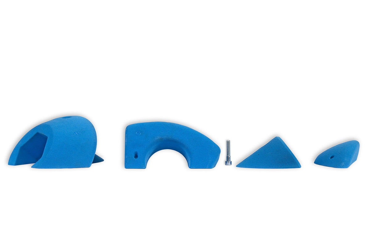 prise d'escalade espace Peter Les Boulons