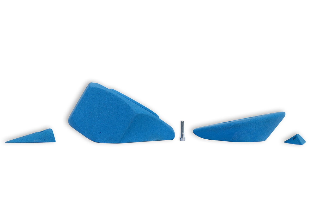 prise d'escalade espace Peter Les Boulons