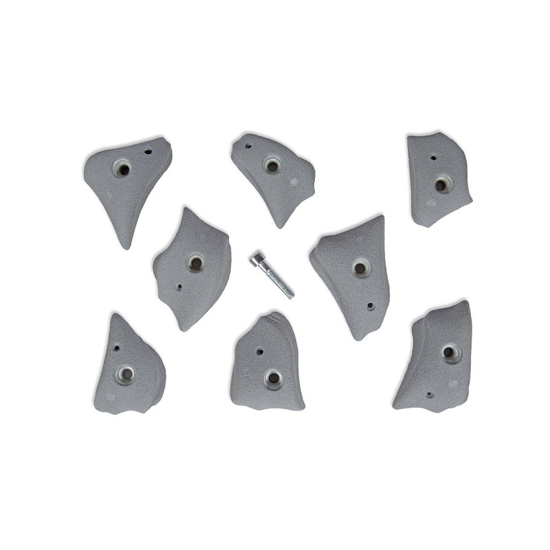 prises d'escalade pinch off